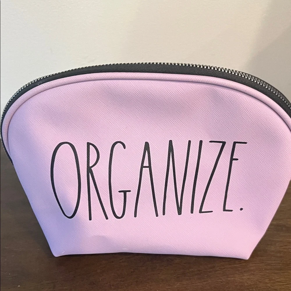 Rae Dunn Makeup Toiletries Bag in Lavender